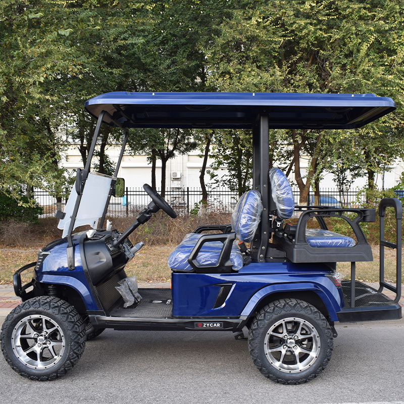 ZYCAR Brand New Designed Factory Price 2+2 Passenger Golf Buggy Electric Golf Cart 4 Seater