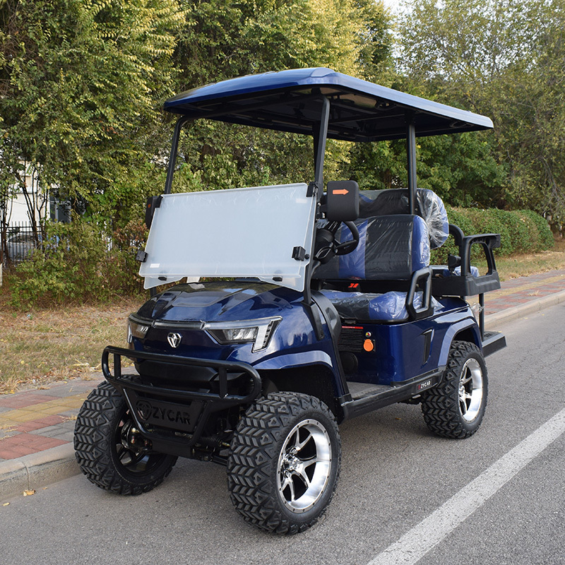 ZYCAR Brand New Designed Factory Price 2+2 Passenger Golf Buggy Electric Golf Cart 4 Seater