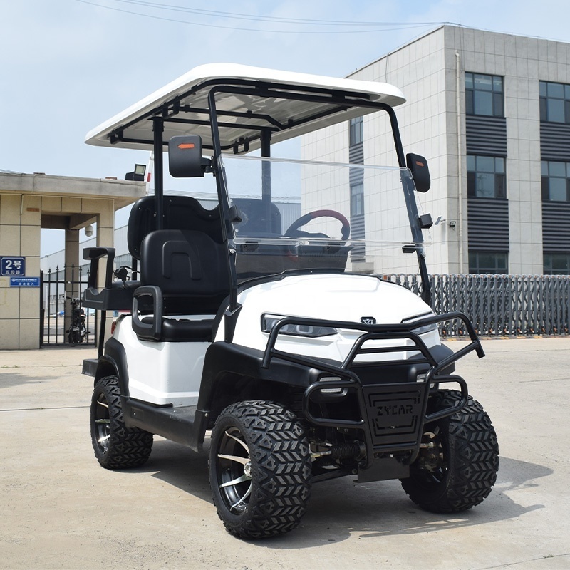 Golf Cart and Controller Made 2 4 6 8 Seat Battery Powered Electric Aluminum CE Approved China Customized 48V Machining Services