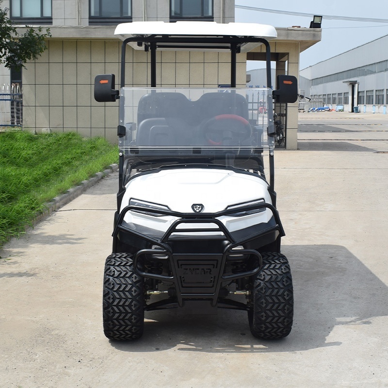 Golf Cart and Controller Made 2 4 6 8 Seat Battery Powered Electric Aluminum CE Approved China Customized 48V Machining Services