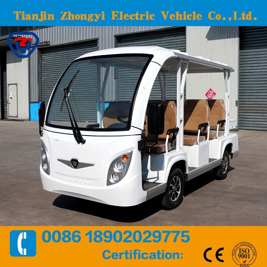 Zhongyi Brand electric sightseeing car golf buggy for company tourist GD8-A8