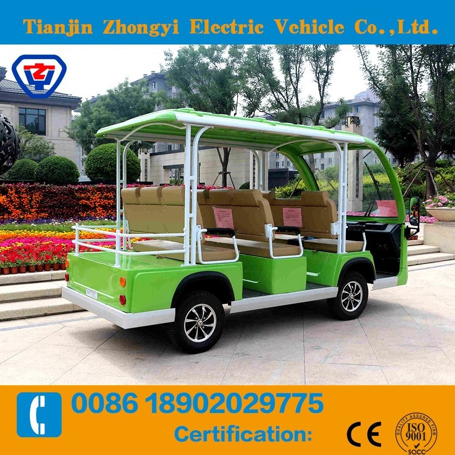 Zhongyi Brand electric sightseeing car golf buggy for company tourist GD8-A8