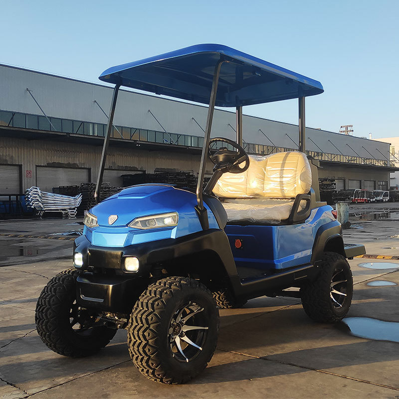 EEC Approved 2022 New Design Z Series 2-seater Lifted Electric Golf Cart Customized 48V Golf Cart Accessories Club Cart 2,1 - 2