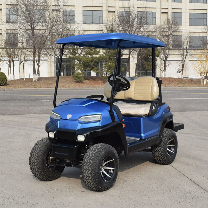 EEC Approved 2022 New Design Z Series 2-seater Lifted Electric Golf Cart Customized 48V Golf Cart Accessories Club Cart 2,1 - 2