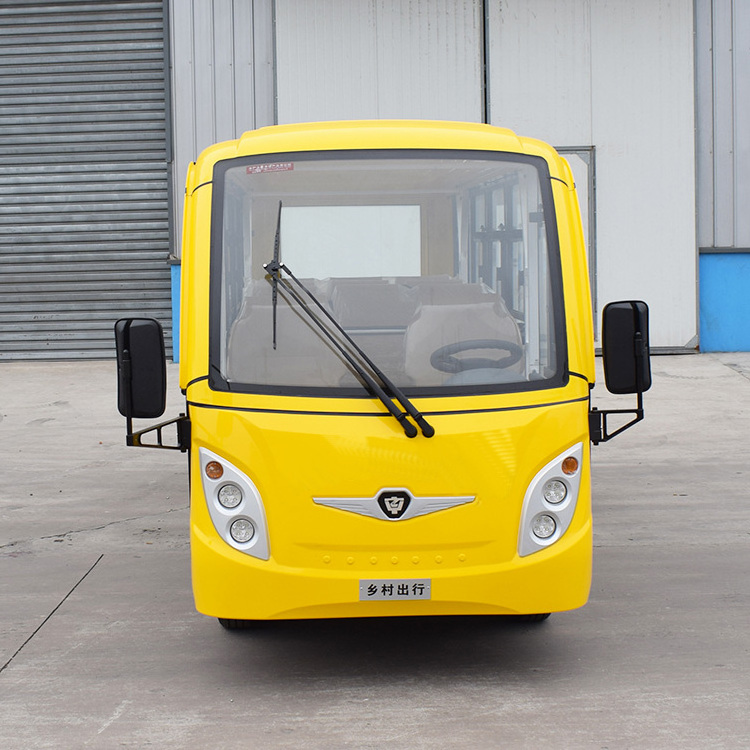 Electric Sightseeing Bus 17 Seater Electric Sightseeing Car 72V 9kw Motor