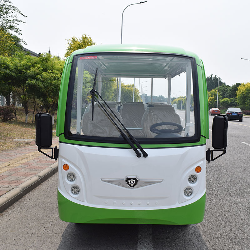 ZYCAR Brand 14 Seater Electric Sightseeing Shuttle Buggy With CE Certificate