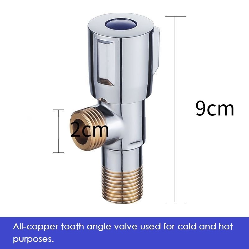 Wholesale cheap switch water stop brass angle valve bathroom water distribution valve