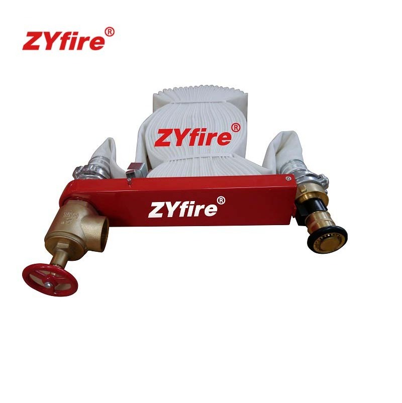 ZYfire Flexible  for Interior Fire Fighting with UL FM approved W.P 17bar White Rack layflat water pu hose