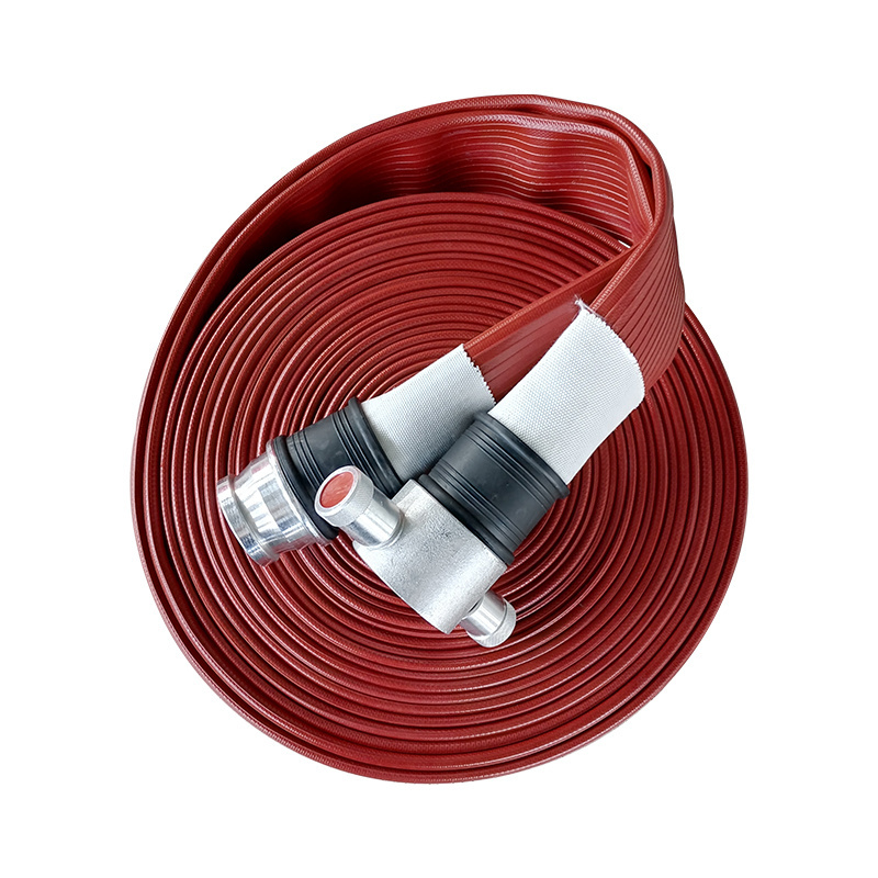 ZYfire firefighting equipment accessories 50mm 65mm 15bar 3 inch UL liated NBR Nitrile Rubber Covered Fire Hose