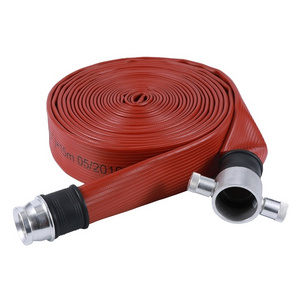 ZYfire Factory Supply Firefighting Equipment Rubber pvc lay flat flexible Hose pipe Approved By UL BS LR