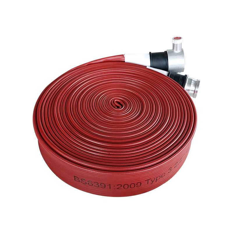 ZYfire Professional customized 3 inch NBR blend tube fire hose for industrial fire fighting