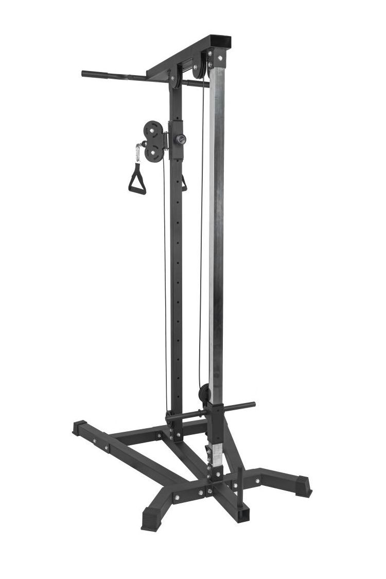 ZYFIT Cable Station with Adjustable Dual Pulley System Plus for Functional Home Gym