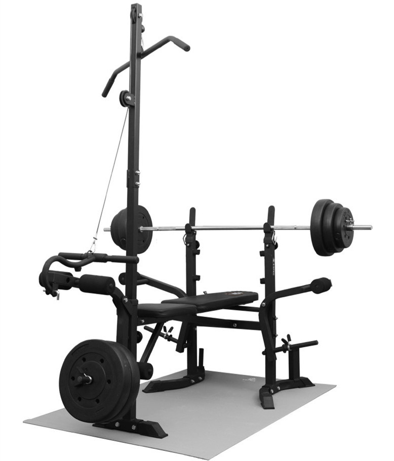 ZYFIT:Weight Bench with Leg Extension and Curl, Incline Decline Benches for Home Gym Exercise & Strength Training