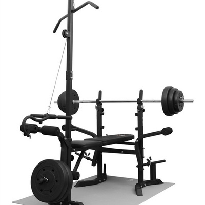 ZYFIT:Weight Bench with Leg Extension and Curl, Incline Decline Benches for Home Gym Exercise & Strength Training