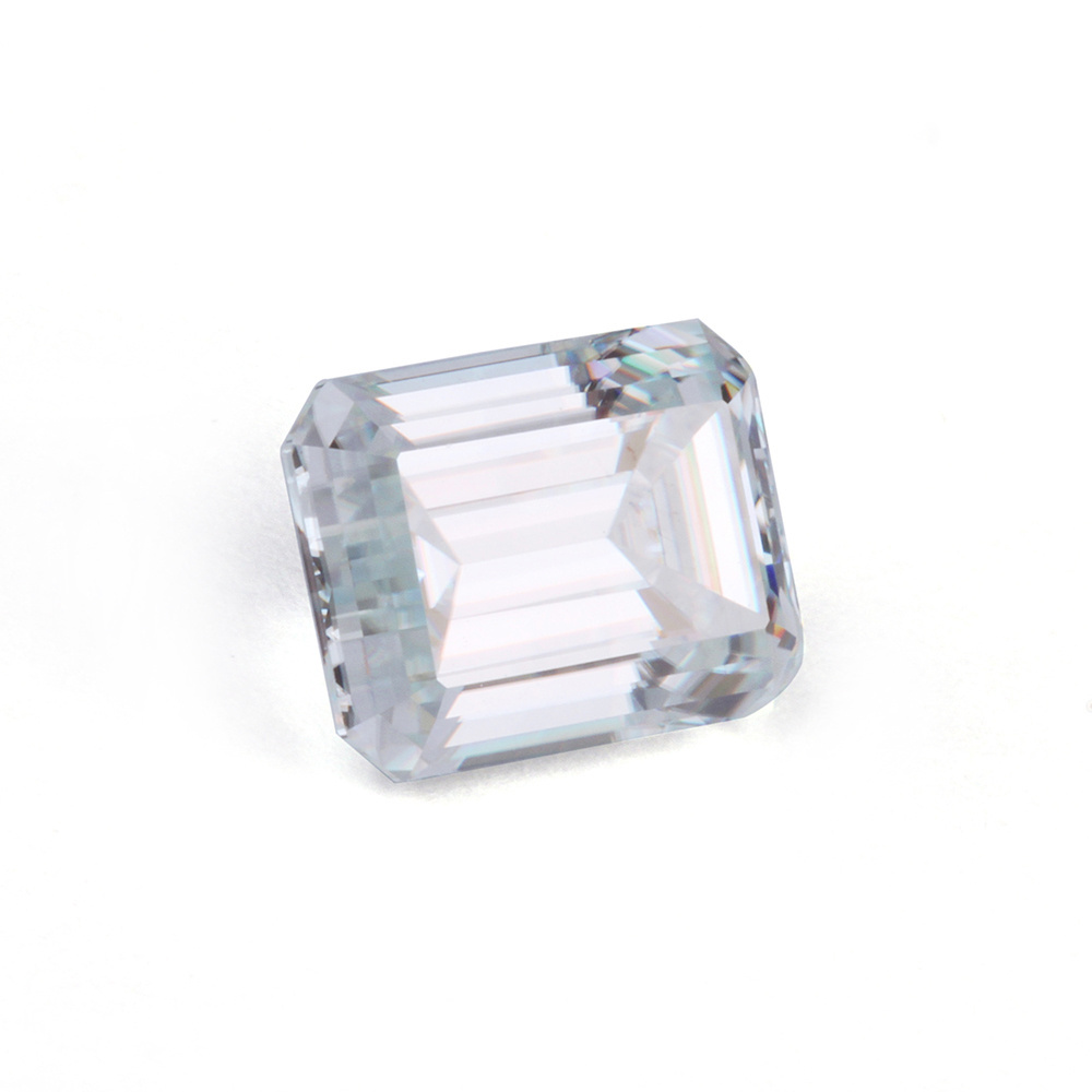 Zhengyong Jewelry VVS1 Cushion Princess Cut Light Aquamarine Mossanite Moissanite Diamond Wholesale