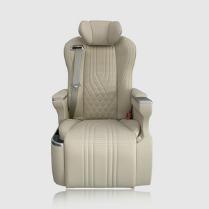 High End Reclining Aero Seat Leather Cover Touch Screen Electric Luxury Car Seat For Alphard Mecedes Benze Toyota