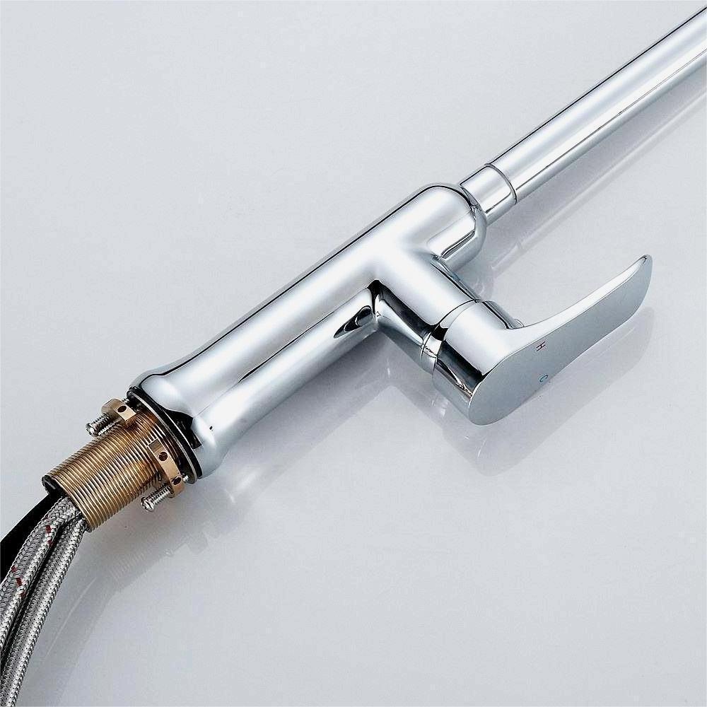 Pull Out Watet-shirtsixer Polished Nickel Faucet T Shirtturer Taps Watermark Kitchen Faucets with Sprayer Tee Shirts Sportswear