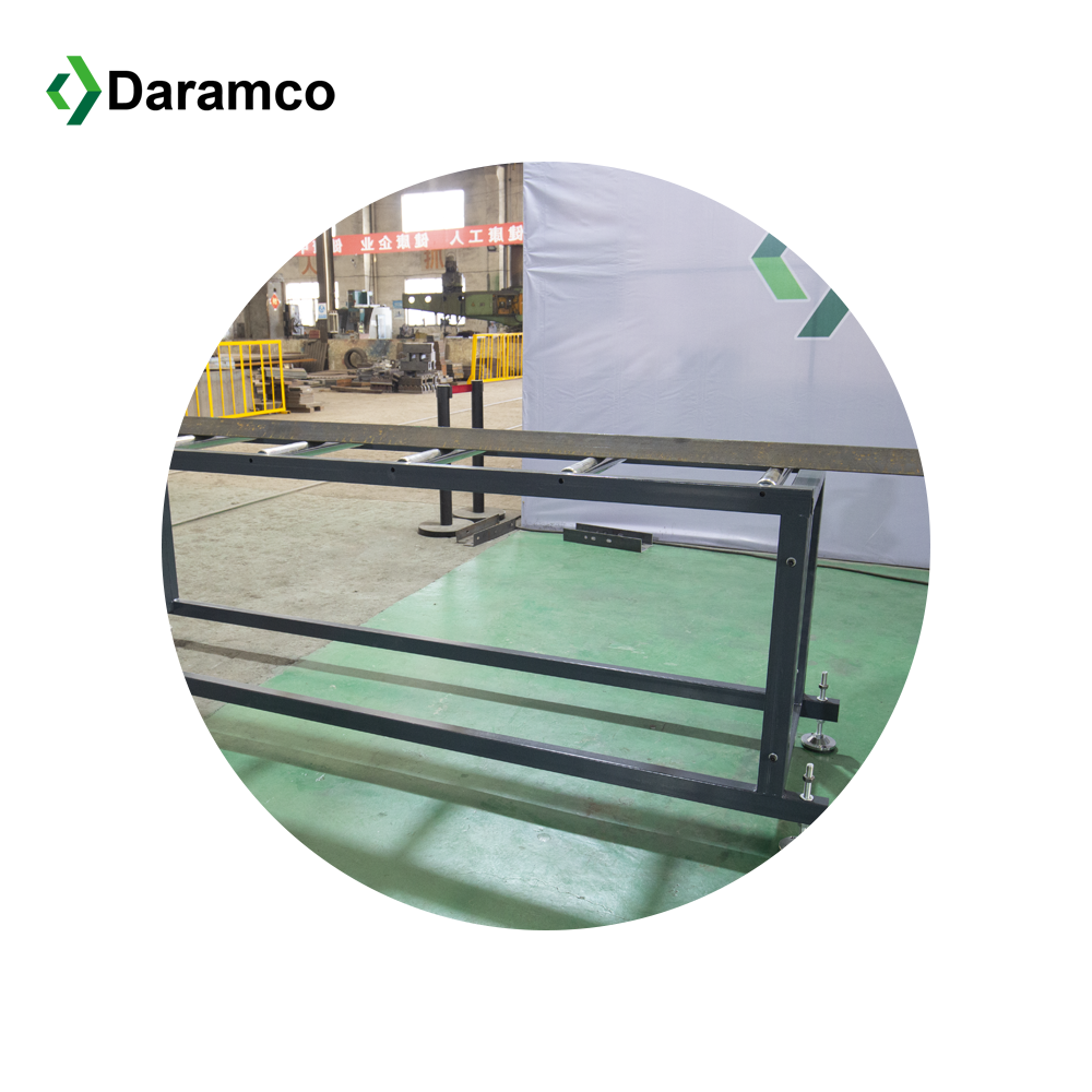 Daramco Hydraulic Steel Tube Hole Square Punch automatic pipe punching Hydraulic Pipe Punching Machine