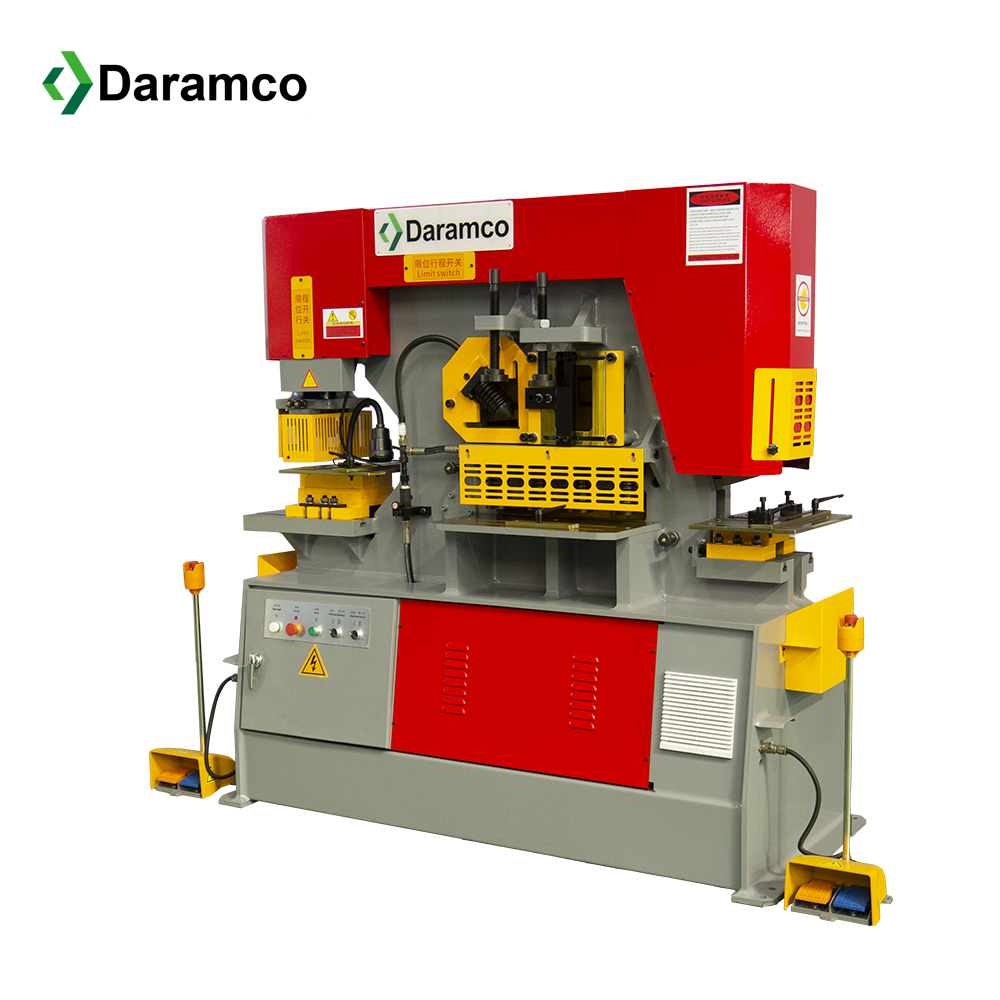 Daramco Serie A Efficient Hydraulic Powered Q35Y-20 CNC Ironworker New Metal Fabrication Machine for hardware