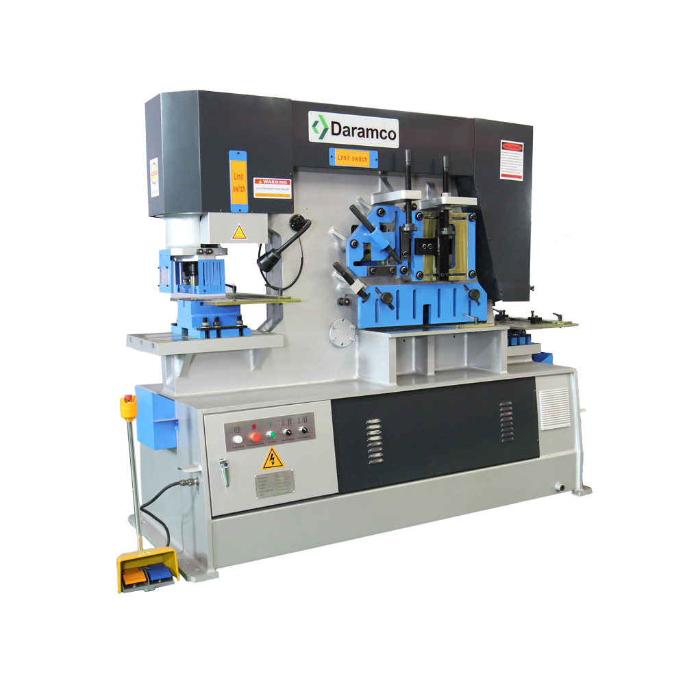 Daramco Stable And Reliable Q35Y-25 Series E Hydraulic Ironworker Combined Shearing Bending Square Hole Punch Machine