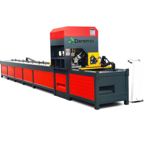 Daramco CNC Angle channel square Hydraulic pipe hole punching machine