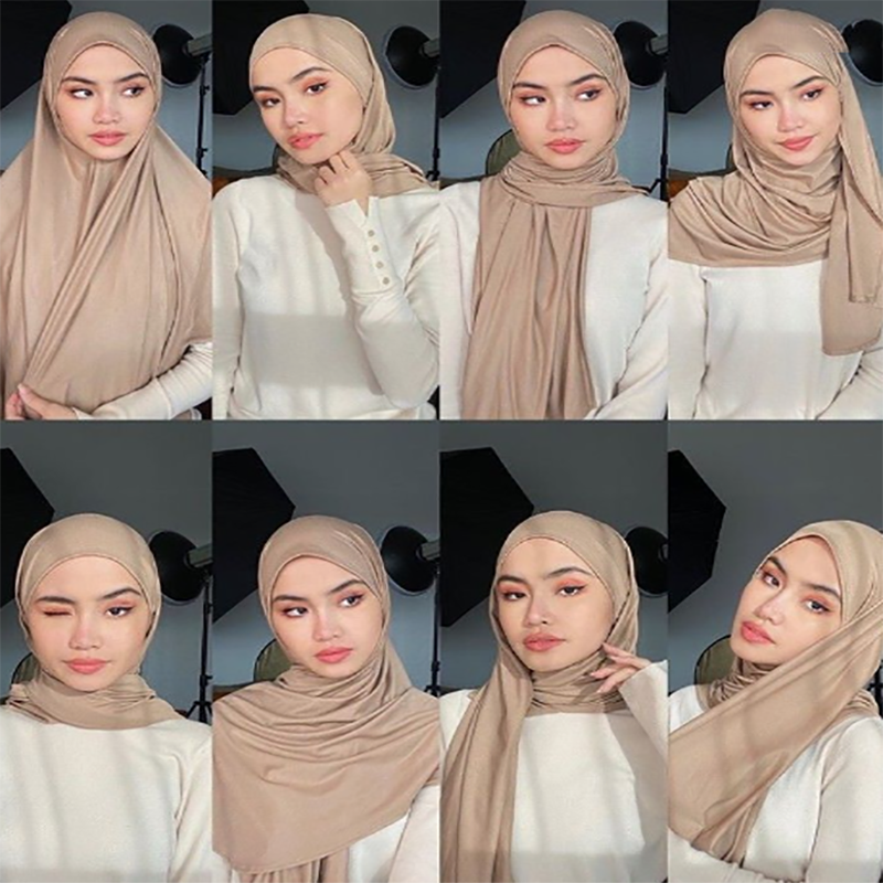 wholesale jersey hijabs USA best quality hijabbers best choice prayer preuim cotton scarves scarfs muslim hijab shawl women