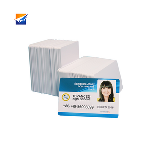 ZYJJ Blank Inkjet Pvc Card Id Card Chip Printing Machine for E P SON L800 Printer Inkjet Printable Pvc Plastic Digital Printing