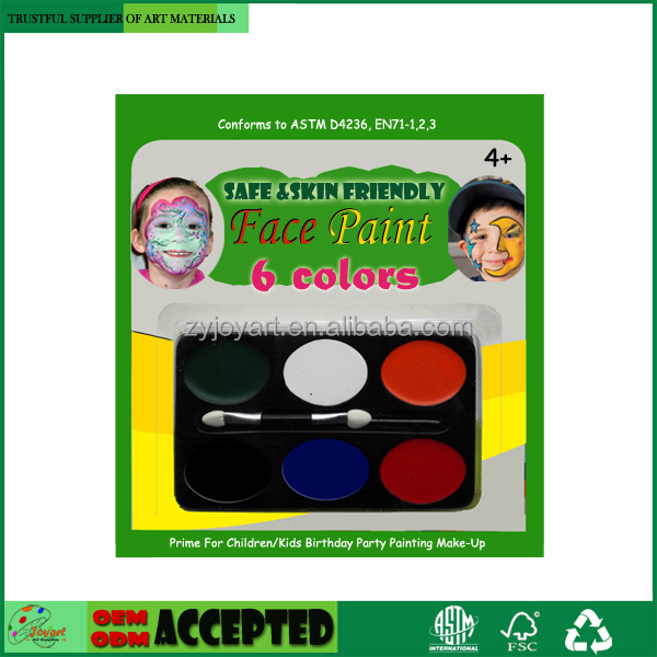 Sports Fan Face and Body Paint 3 Colors