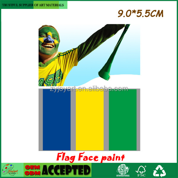 Sports Fan Face and Body Paint 3 Colors