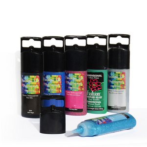 6-Pack Neon & Iridescent Dimensional Fabric Paint