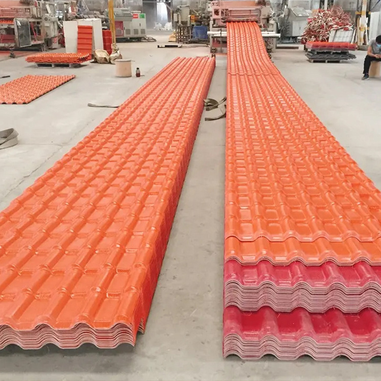 Factory Supply Wholesale Multi Scene Use Of Mansion Roffing Sheet Roof Plastic Resin Tile