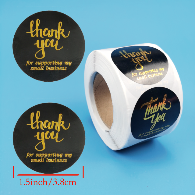 High Quality Customized Color Adhesive Sticker Roll Logo Printing Label Sticker