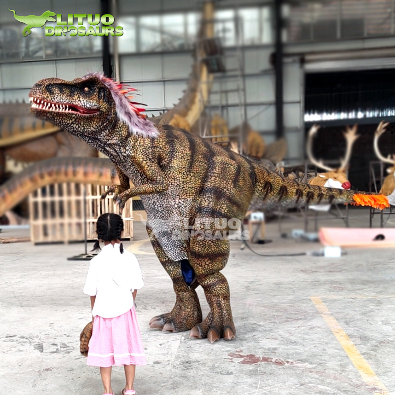 Adult Light Weight Walking Realistic Dinosaur Spinosaurus Costume