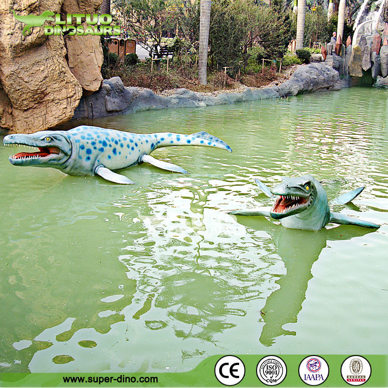 Jurassic  Theme Park Remote Control Artificial Marine Water Dinosaur Decor