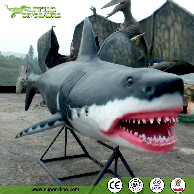 Children Playground Life Size Fiberglass Shark