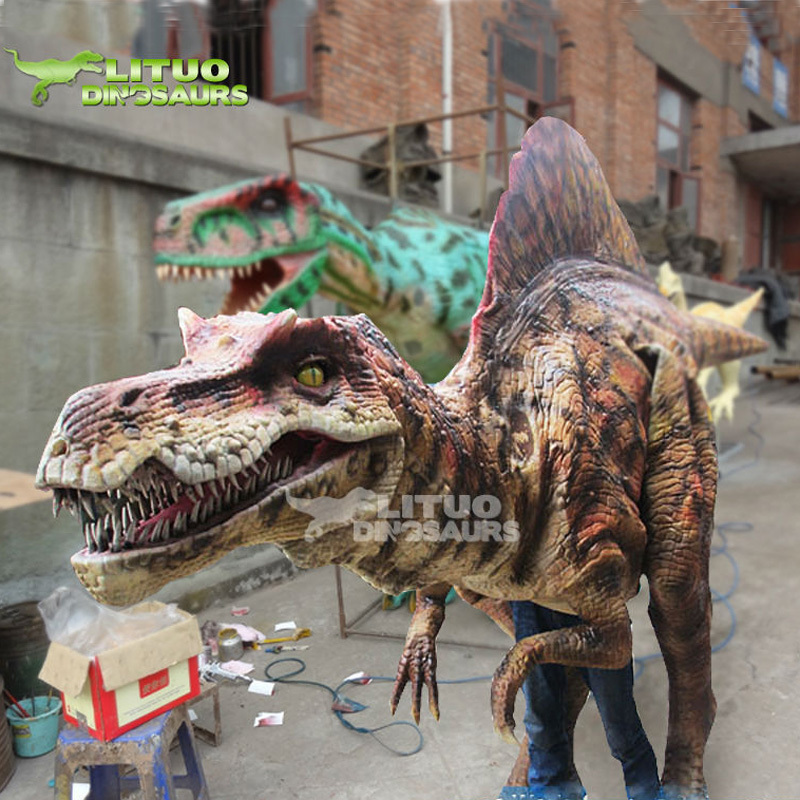 Adult Light Weight Walking Realistic Dinosaur Spinosaurus Costume