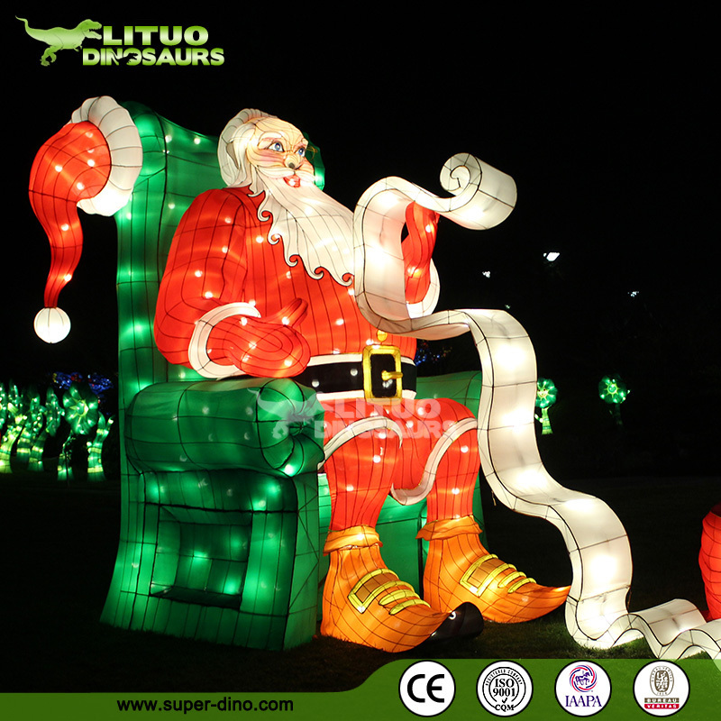 Outdoor Christmas Light Animals Led Waterproof Chinese Lantern