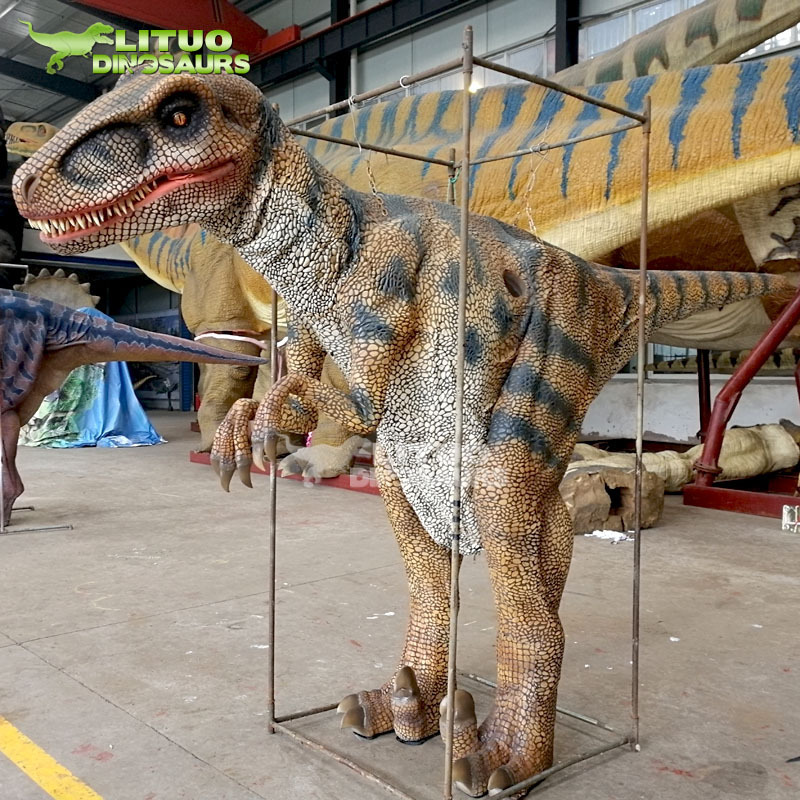 Light Weight Adult Realistic Dinosaur Costume of Velociraptor Raptor Suit