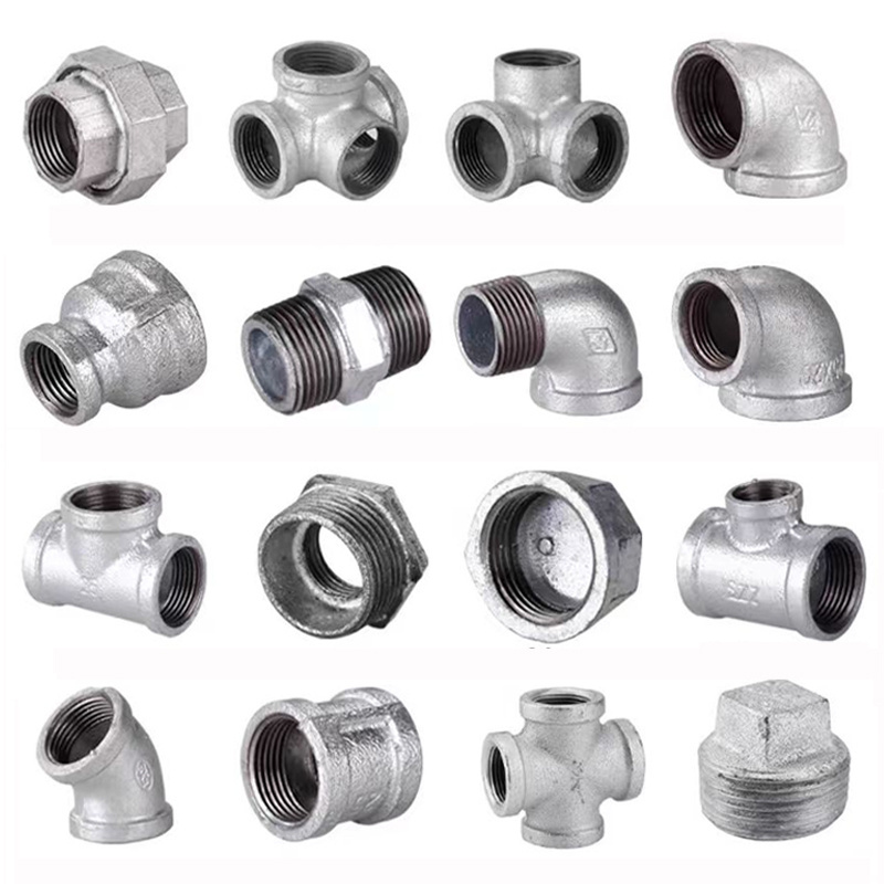 Ductile Iron Fittings Grooved Flange Adapter Cast Iron Flange 1/4