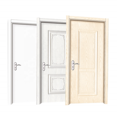 2023 Hot Sale Internal Doors Wpc Doors Waterproof Pvc Solid wooden doors interior use home