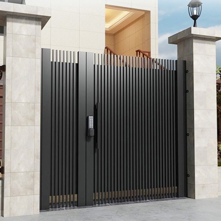 High-quality front fence and gates designs for house swing gate automation aluminum gate for house 1 buyer