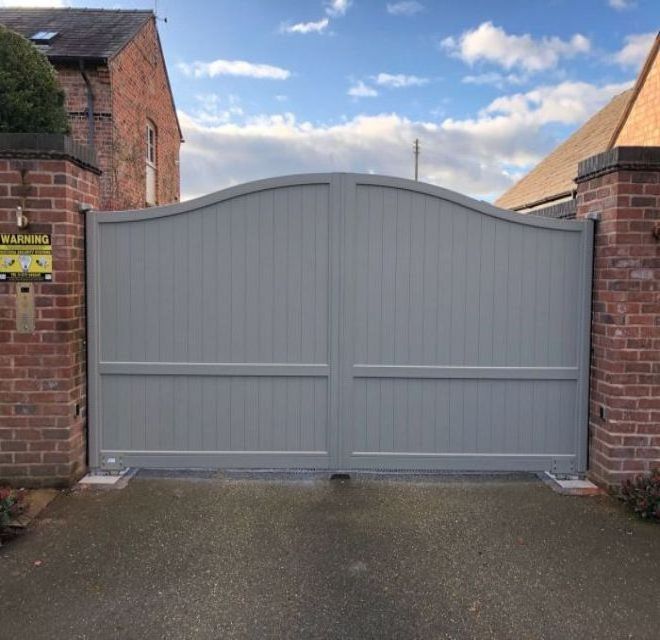 Latest main gate designs double swing driveway gates aluminium gates