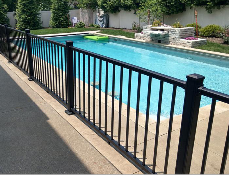 Screw DIY Out Indoor Galvanized Steel Metal Balustrade Design Aluminum Balcony Railing/Stair Railing/Deck railing