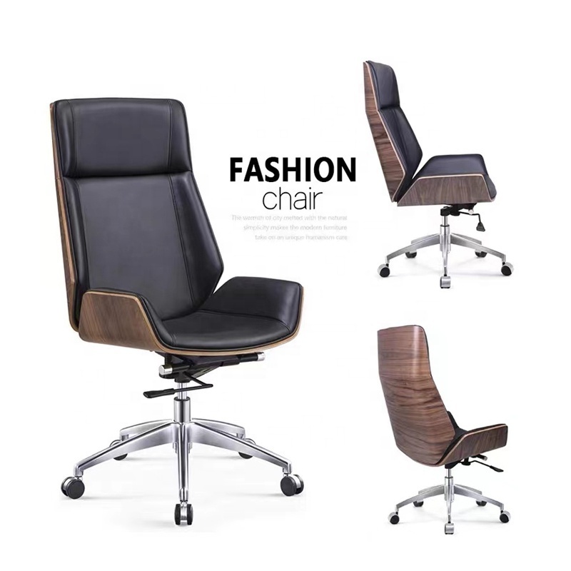 luxury reclinable lounge leather chair ergonomic executive  office chairs(new)