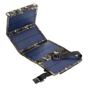 TopQuality solar panels can be folded for outdoor use usb 5V charger portable foldable mini 10W folding solar panel dropshipping