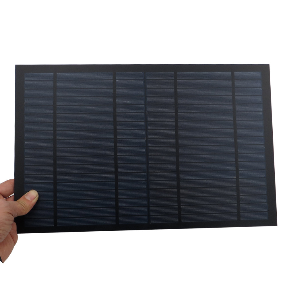 Waterproof Mini Solar Panel 1W 2W 3W 5W 10W 5V 6V 9V 12V 18V Epoxy PET Small round Solar cell