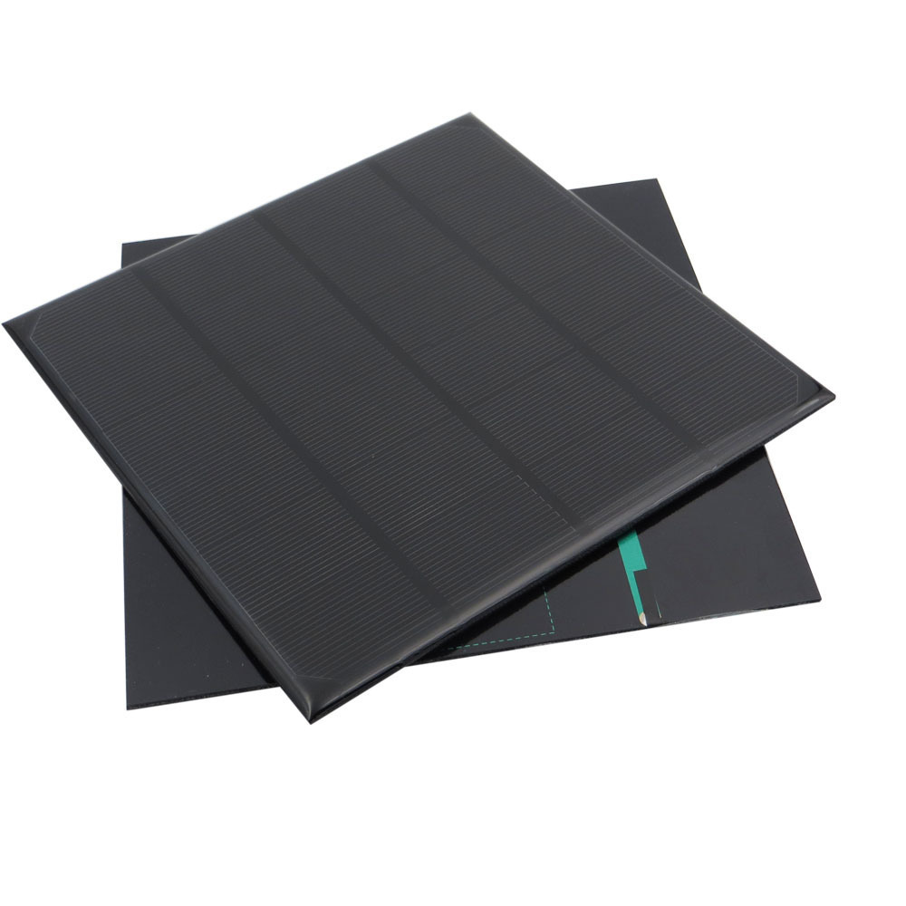 Waterproof Mini Solar Panel 1W 2W 3W 5W 10W 5V 6V 9V 12V 18V Epoxy PET Small round Solar cell