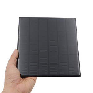 Waterproof Mini Solar Panel 1W 2W 3W 5W 10W 5V 6V 9V 12V 18V Epoxy PET Small round Solar cell