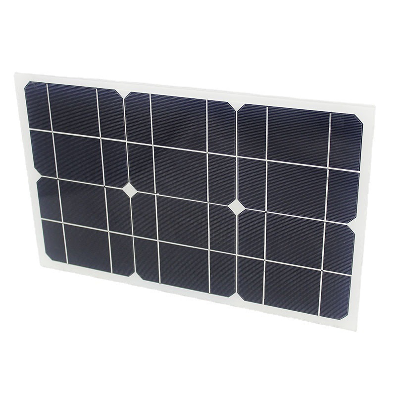 5V Dual USB port 10w 12V DC Solar Panel charger Outdoor Portable Emergency Solar Battery panels with usb type c for Phone Car RV