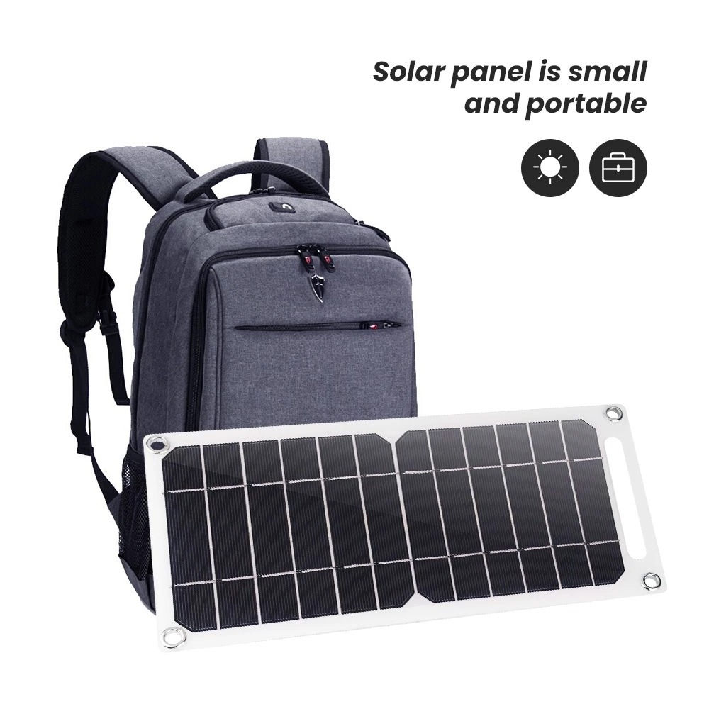 Hot Selling Factory Price  Output 5V Outdoor Charger mini 6W Small Portable Solar Panel with usb port For Charging Smartphones